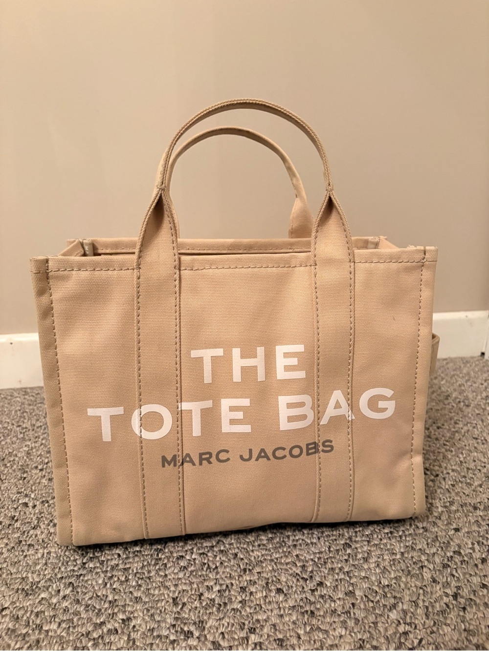 Marc Jacobs The Tote Bag - Beige Canvas